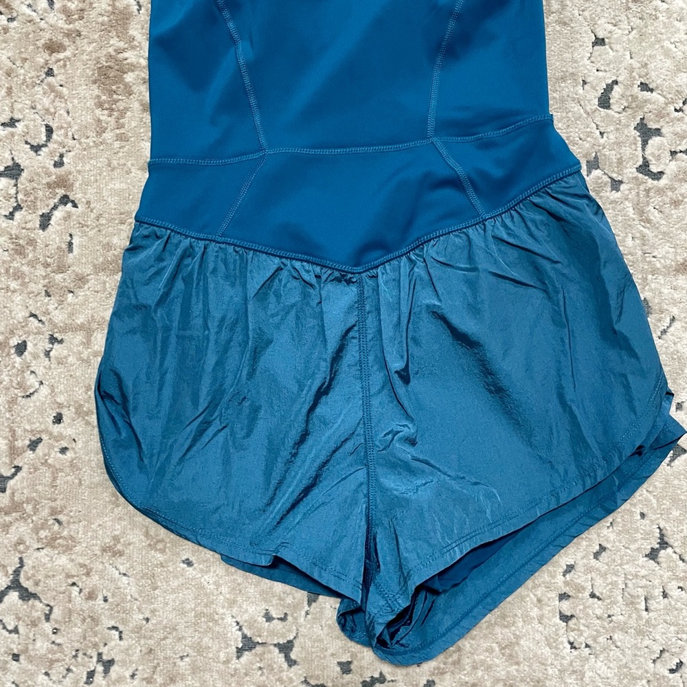 NWOT Free People Movement Last Mile Runsie (Romper) - Picture 7 of 12
